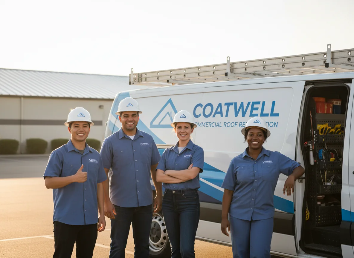 Commercial roof coating company in Kneeland, CA